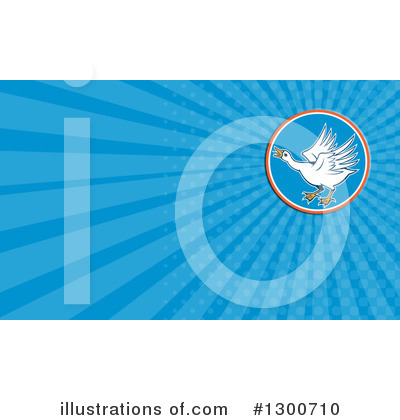 Royalty-Free (RF) Swan Clipart Illustration by patrimonio - Stock Sample #1300710