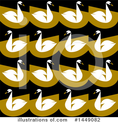Royalty-Free (RF) Swan Clipart Illustration by elena - Stock Sample #1449082