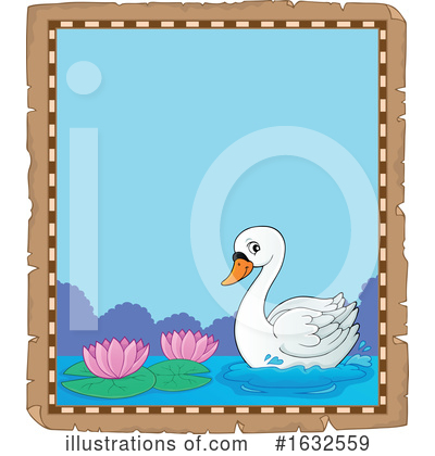 Royalty-Free (RF) Swan Clipart Illustration by visekart - Stock Sample #1632559