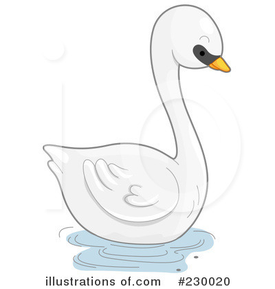 Swans Clipart #230020 by BNP Design Studio