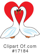 Swans Clipart #17184 by Maria Bell