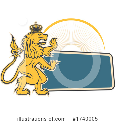 Lion Clipart #1740005 by Vector Tradition SM