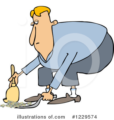 Royalty-Free (RF) Sweeping Clipart Illustration by djart - Stock Sample #1229574