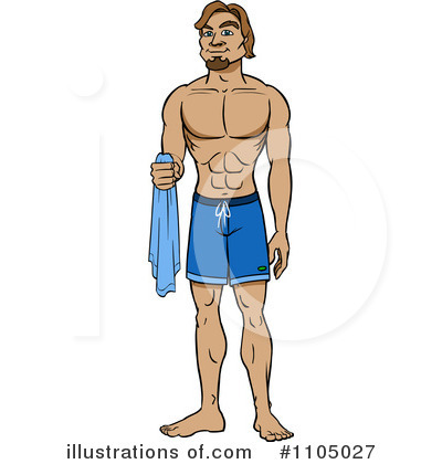 Strong Man Clipart #1105027 by Cartoon Solutions
