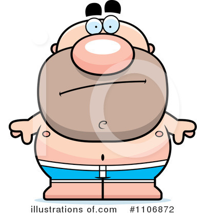 Royalty-Free (RF) Swimmer Clipart Illustration by Cory Thoman - Stock Sample #1106872