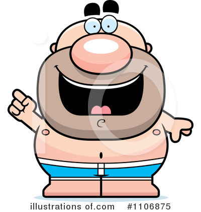 Royalty-Free (RF) Swimmer Clipart Illustration by Cory Thoman - Stock Sample #1106875
