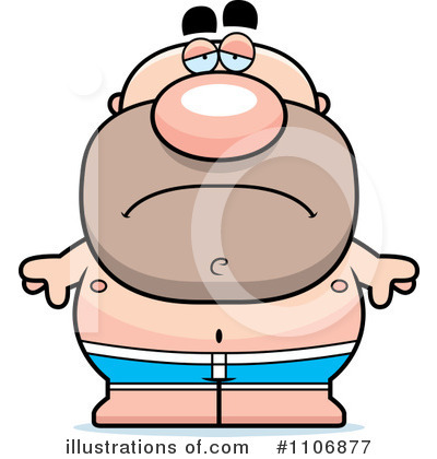 Royalty-Free (RF) Swimmer Clipart Illustration by Cory Thoman - Stock Sample #1106877