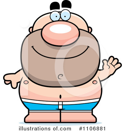 Royalty-Free (RF) Swimmer Clipart Illustration by Cory Thoman - Stock Sample #1106881