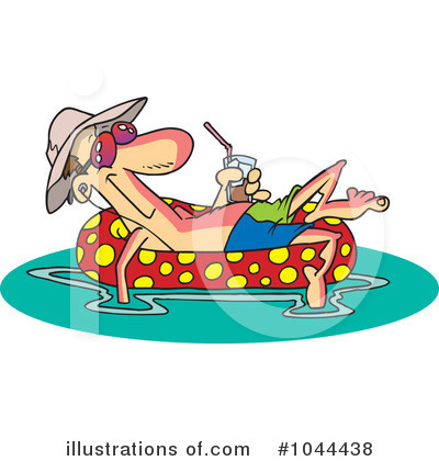 Swimming Clipart #1044438 by toonaday