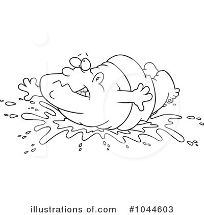 Swimming Pool Clipart #1044603 by toonaday