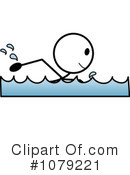 Swimming Clipart #1079221 by Pams Clipart