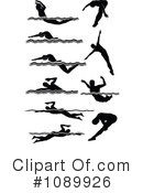 Swimming Clipart #1089926 by Chromaco
