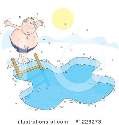Swimming Clipart #1226273 by Alex Bannykh