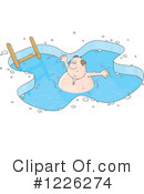 Swimming Clipart #1226274 by Alex Bannykh