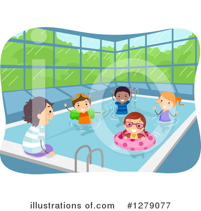 Royalty-Free (RF) Swimming Clipart Illustration by BNP Design Studio - Stock Sample #1279077