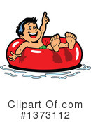 Swimming Clipart #1373112 by Clip Art Mascots