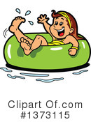 Swimming Clipart #1373115 by Clip Art Mascots