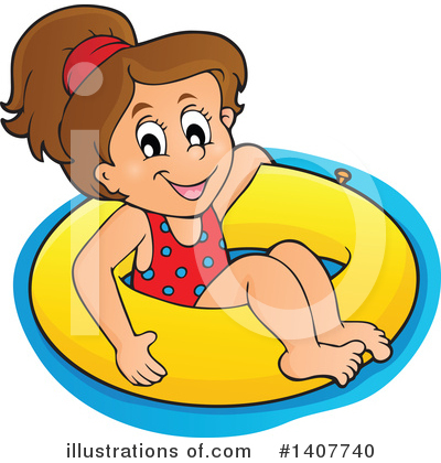 Swimming Clipart #1407740 by visekart