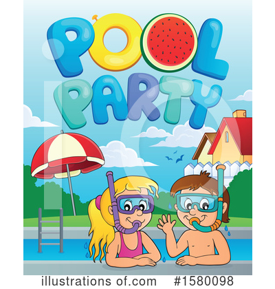 Swimming Pool Clipart #1580098 by visekart