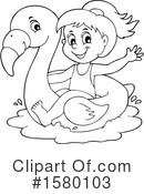 Swimming Clipart #1580103 by visekart