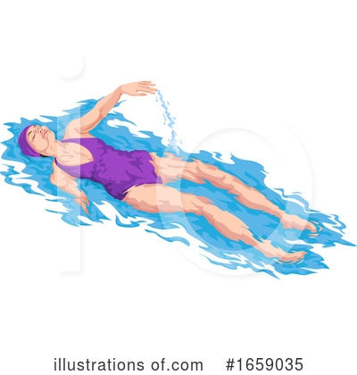 Royalty-Free (RF) Swimming Clipart Illustration by Morphart Creations - Stock Sample #1659035