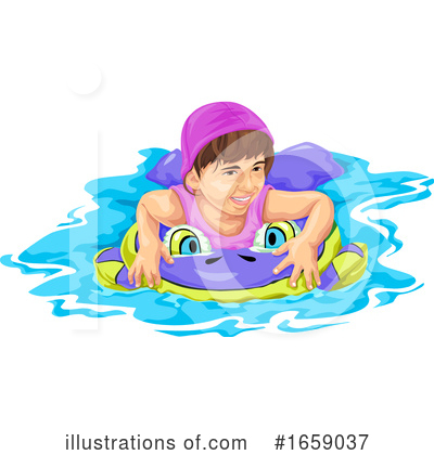 Royalty-Free (RF) Swimming Clipart Illustration by Morphart Creations - Stock Sample #1659037