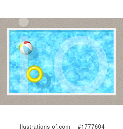 Royalty-Free (RF) Swimming Pool Clipart Illustration by KJ Pargeter - Stock Sample #1777604