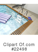 Swimming Pool Clipart #22498 by KJ Pargeter