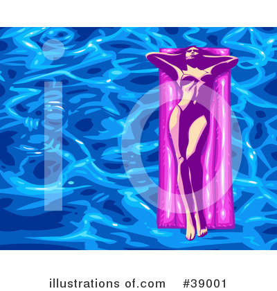 Royalty-Free (RF) Swimming Pool Clipart Illustration by Tonis Pan - Stock Sample #39001