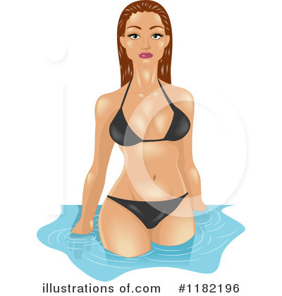 Royalty-Free (RF) Swimwear Clipart Illustration by BNP Design Studio - Stock Sample #1182196