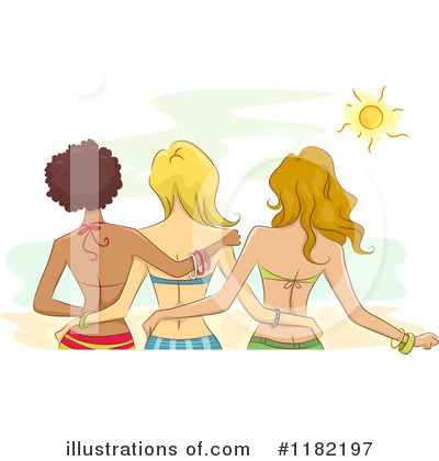Royalty-Free (RF) Swimwear Clipart Illustration by BNP Design Studio - Stock Sample #1182197