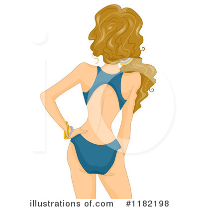 Royalty-Free (RF) Swimwear Clipart Illustration by BNP Design Studio - Stock Sample #1182198