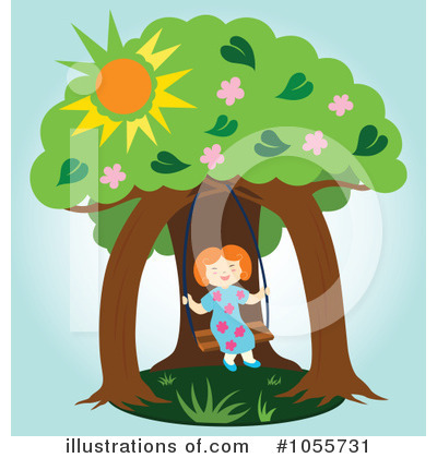 Royalty-Free (RF) Swing Clipart Illustration by Cherie Reve - Stock Sample #1055731
