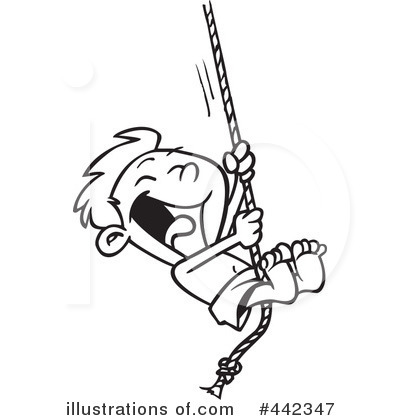 Royalty-Free (RF) Swing Clipart Illustration by toonaday - Stock Sample #442347