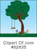 Swing Clipart #62635 by Pams Clipart