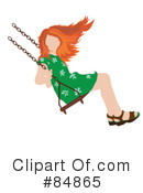 Swinging Clipart #84865 by Pams Clipart
