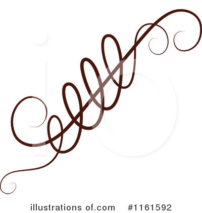 Swirl Clipart #1161592 by Cherie Reve