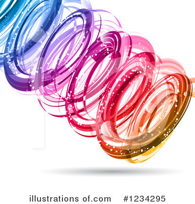 Royalty-Free (RF) Swirl Clipart Illustration by KJ Pargeter - Stock Sample #1234295