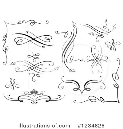 Royalty-Free (RF) Swirl Clipart Illustration by BNP Design Studio - Stock Sample #1234828