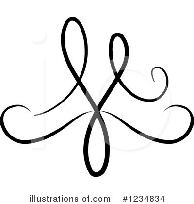 Royalty-Free (RF) Swirl Clipart Illustration by BNP Design Studio - Stock Sample #1234834