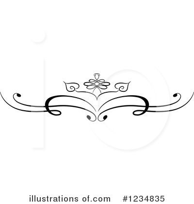 Swirls Clipart #1234835 by BNP Design Studio