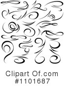 Swirls Clipart #1101687 by dero