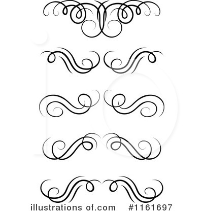 Royalty-Free (RF) Swirls Clipart Illustration by Vector Tradition SM - Stock Sample #1161697