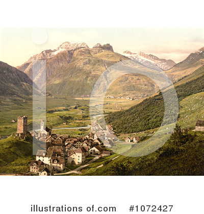 Royalty-Free (RF) Switzerland Clipart Illustration by JVPD - Stock Sample #1072427