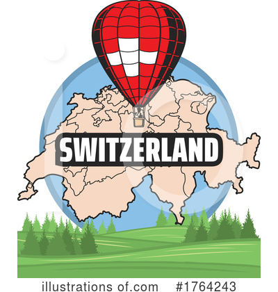 Hot Air Balloon Clipart #1764243 by Vector Tradition SM