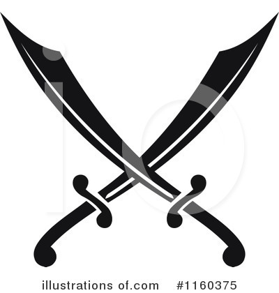 Royalty-Free (RF) Sword Clipart Illustration by Vector Tradition SM - Stock Sample #1160375