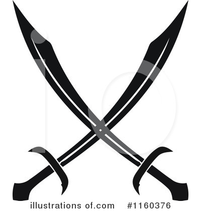 Royalty-Free (RF) Sword Clipart Illustration by Vector Tradition SM - Stock Sample #1160376
