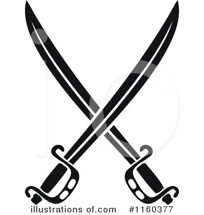 Royalty-Free (RF) Sword Clipart Illustration by Vector Tradition SM - Stock Sample #1160377