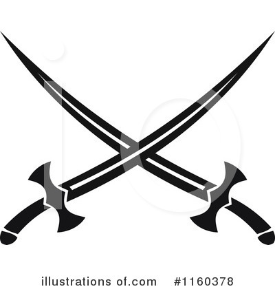 Royalty-Free (RF) Sword Clipart Illustration by Vector Tradition SM - Stock Sample #1160378
