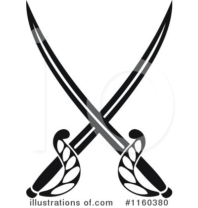 Sword Clipart #1160380 by Vector Tradition SM